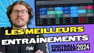 LES MEILLEURS ENTRAINEMENTS SUR FM24 🏃‍♂️⚽️🥅 Football Manager 2024 [upl. by Notselrahc]