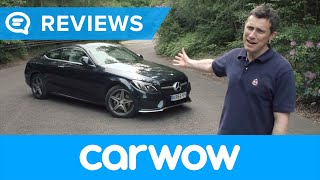 Mercedes CClass Coupe 2018 review  Mat Watson Reviews [upl. by Tacy902]