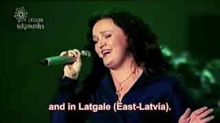 quotLatgalei For LatgaleEastLatvia ENGLISH subtitlestranslation Ilona Bagele amp Raimonds Pauls [upl. by Torrence660]