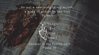 Summer in the Psalms Psalm 3  62324  North Shore Community Church [upl. by Smart133]