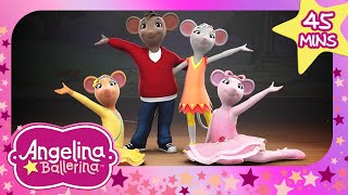 Dance and Sports Adventures  Best Moments  Angelina Ballerina  9 Story Kids [upl. by Hershell678]