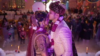 Finally Aaj Hamari Shadi Hai🧿♥️ vlog weeding marriage couple love viral meghachaube [upl. by Ennazor424]