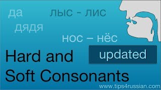 Hard and Soft Consonants in Russian REVISED [upl. by Roberta913]