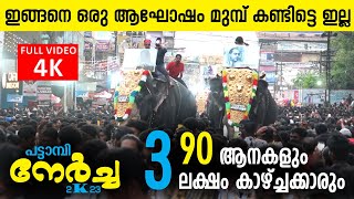 Pattambi Nercha 2023 Full Video 4K  Mass Festival in Kerala 2023 [upl. by Hodgson204]