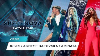 SUPERNOVA 2018 OPENING Justs Agnese Rakovska Aminata [upl. by Ehman204]