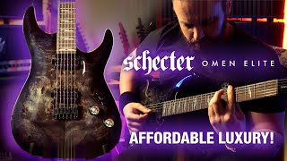 BEST GUITAR FOR UNDER £500  SCHECTER OMEN ELITE REVIEW [upl. by Lazarus887]