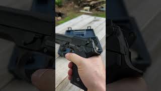 How Does a DeCocker Work Berreta M9 Showcase asmr guns pistols decocker gunsafety shorts [upl. by Ertnod]