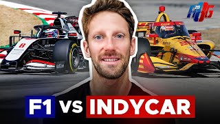 The Differences Between F1 and Indycar Cars Drivers Sensation [upl. by Lolande]