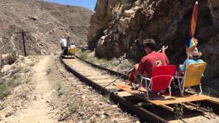 Railriders on the Carrizo Gorge Railway part 1 [upl. by Engracia]