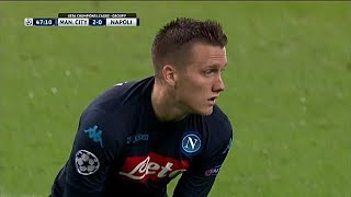 Piotr Zielinski vs Manchester City Visitante 17102017 HD [upl. by Esiocnarf]