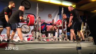 Carl Yngvar Christensen 1230kg Total WORLD RECORD [upl. by Prudhoe396]