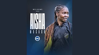 Mshambuliaji wa Twiga Stars Aisha Magoal asajiliwa na klabu ya England Brighton amp Hove Albion Women [upl. by Atteuqehs]