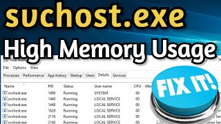 Fix svchostexe High Memory amp High CPU Usage on Windows 10 Windows 7  Remove Svchostexe Virus [upl. by Dranek]