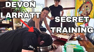 DEVON LARRATT SECRET TRAINING FOR LEVAN More Oxygen armwrestling [upl. by Ragde]