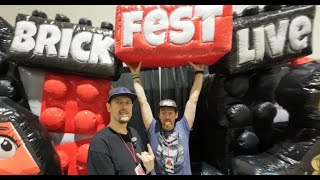 Lego Brick Fest Live 24 Convention Lets Check It Out [upl. by Jueta]