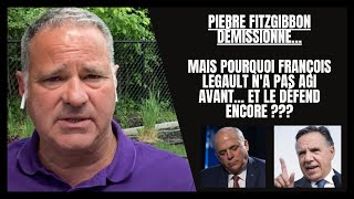 Pierre Fitzgibbon démissionne mais pourquoi François Legault le protège encore  Roch Cholette [upl. by Trotta]