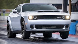 2023 Dodge Challenger SRT Demon 170 1025hp Launch Control amp Exhaust Sound [upl. by Aihsenor]