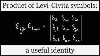 Lecture 4  Kronecker Delta and Levi Civita Symbol  Mathematical Methods for Physicists MMP [upl. by Ciel]