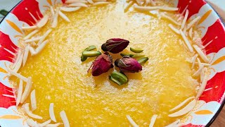 The best Saffron Rice Pudding Recipe Shole Zard [upl. by Erminna]