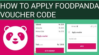 How to use foodpanda voucher [upl. by Ahrendt846]