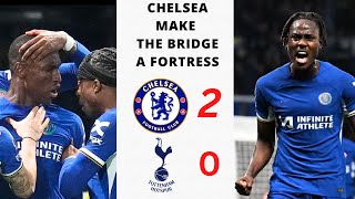 Chelsea beat Tottenham again Chelsea 20 Tottenham MATCH REACTION amp HIGHLIGHTS [upl. by Niamart]