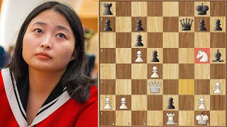 WoMeN bAd At ChEsS  Ju Wenjun vs Alireza Firouzja  Tata Steel 2024 [upl. by Ahsan]