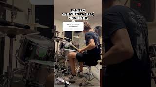 PANTERA  SLAUGHTERED 1994 DRUM COVER [upl. by Kristan]