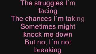 Miley Cyrus  The Climb  LyricsSongtext [upl. by Ntsuj872]