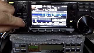 Elecraft KX3 Vs Icom 7300 CW 20 meters  IW2NOY [upl. by Jardena]