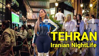 IRAN 2024 🇮🇷 Iranian NightLife In Tehran  Luxury district ایران [upl. by Nylirak]