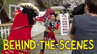 Hook Fight Scene  Homemade Behind the Scenes with the Real RUFIO [upl. by Keavy]