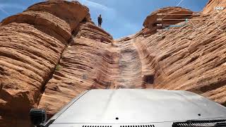 Sand Hollow Utah  The Chute driver POV  Double Sammy trail  May 2024 [upl. by Niven47]