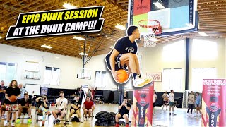 EPIC Dunk Session at The Dunk Camp [upl. by Evot]