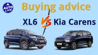 Kia Carens vs XL6  Auto Live [upl. by Atram]