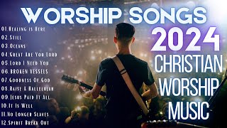 Best Worship Songs 2024 with Lyrics \\\ Top Christian Worship Music Playlist for Prayer [upl. by Meriel]