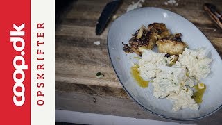 Sprøde fiskefrikadeller med hjemmerørt remoulade  Claus Holm [upl. by Avivah915]