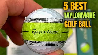 5 Best Taylormade Golf Balls 2024 Top TaylorMade Golf Balls for More Accurate Shots [upl. by Elatan]