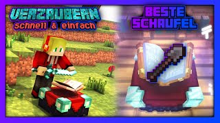 Wie VERZAUBERT man die BESTE SCHAUFEL in Minecraft 🔸 Minecraft Tutorial 🔸 Neostrics [upl. by Nosila874]