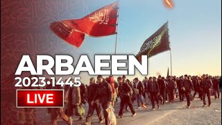 LIVE Karbala  Arbaeen walk 2023  بث مباشر من كربلاء المقدسة  طريق المشاية [upl. by Tressa]