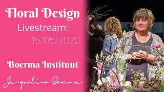 Floral Design Livestream 4 by Jacqueline Boerma [upl. by Crichton270]