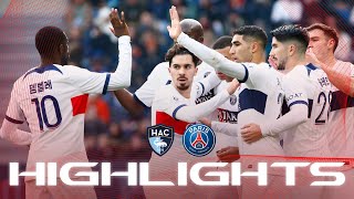 HIGHLIGHTS  LE HAVRE 02 PSG  ⚽️ MBAPPÉ amp VITINHA  HACPSG [upl. by Meggs979]