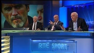 The RTÉ Panel on Martin ONeill and Roy Keane  RTÉ Soccer [upl. by Lenoil]