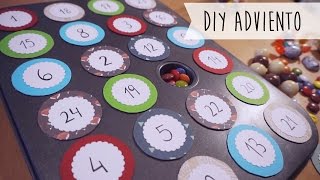 DIY Calendario de Adviento fácil [upl. by Amuwkuhc]