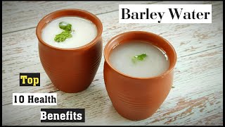 Barley Water  How to make Barley water  Barley water Recipe [upl. by Euqinna]