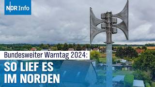 Bundesweiter Warntag 2024 Funktionierte das Warnsystem  NDR Info [upl. by Ayotnahs]