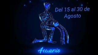 Acuario ♒SolAscendente Informe del 1 al 30 de Agosto Luna 🌝 en ♒ Saturno cuadratura Júpiter [upl. by Timmons]