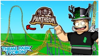 I Built PANTHEON in Theme Park Tycoon 2 Roblox [upl. by Eihs101]