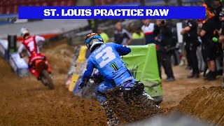 St Louis RAW Practice  Supercross 2024 ft Jett Lawrence TomacSexton amp more [upl. by Huxham335]