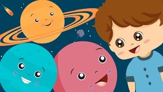 The Planet Song  Nursery Rhyme With Lyrics  Solar System Song For Children [upl. by Pietro670]