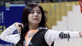 Tzuyu Archery Hair Flip sensation [upl. by Ennayk]